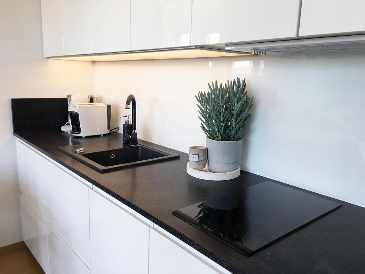 Green Apartment Gdansk Z Garazem Kültér fotó