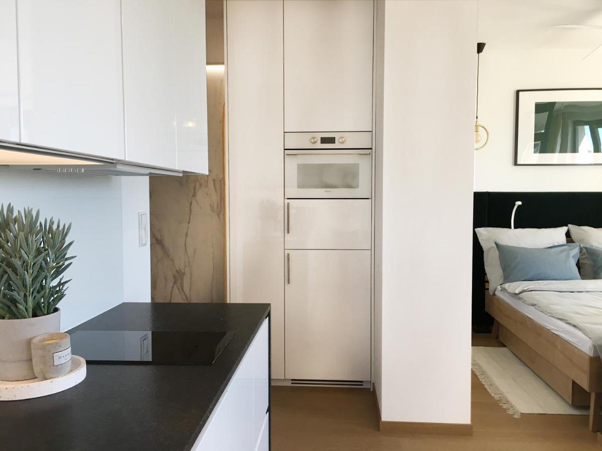 Green Apartment Gdansk Z Garazem Kültér fotó