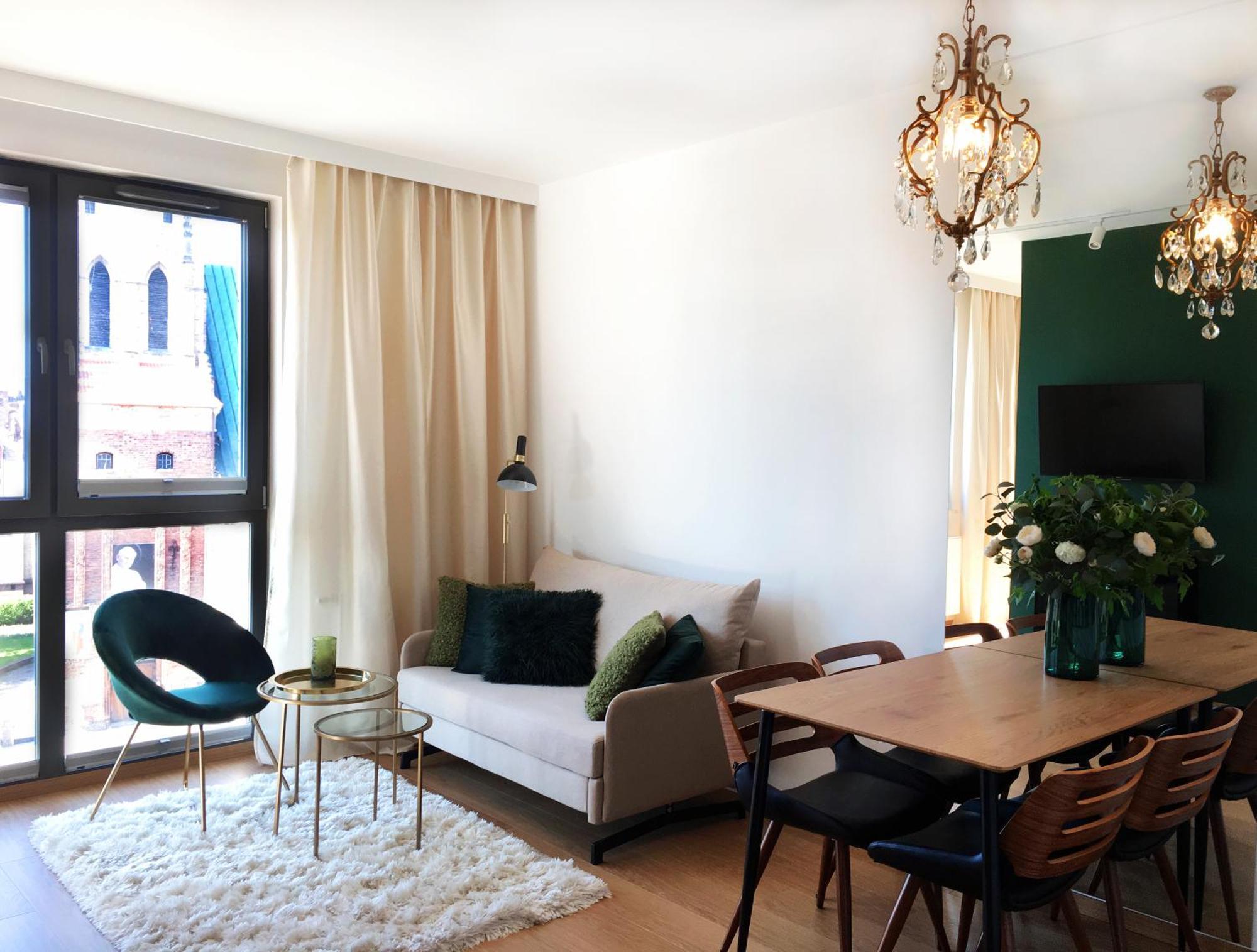 Green Apartment Gdansk Z Garazem Kültér fotó